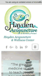 Mobile Screenshot of haydenacupuncture.com